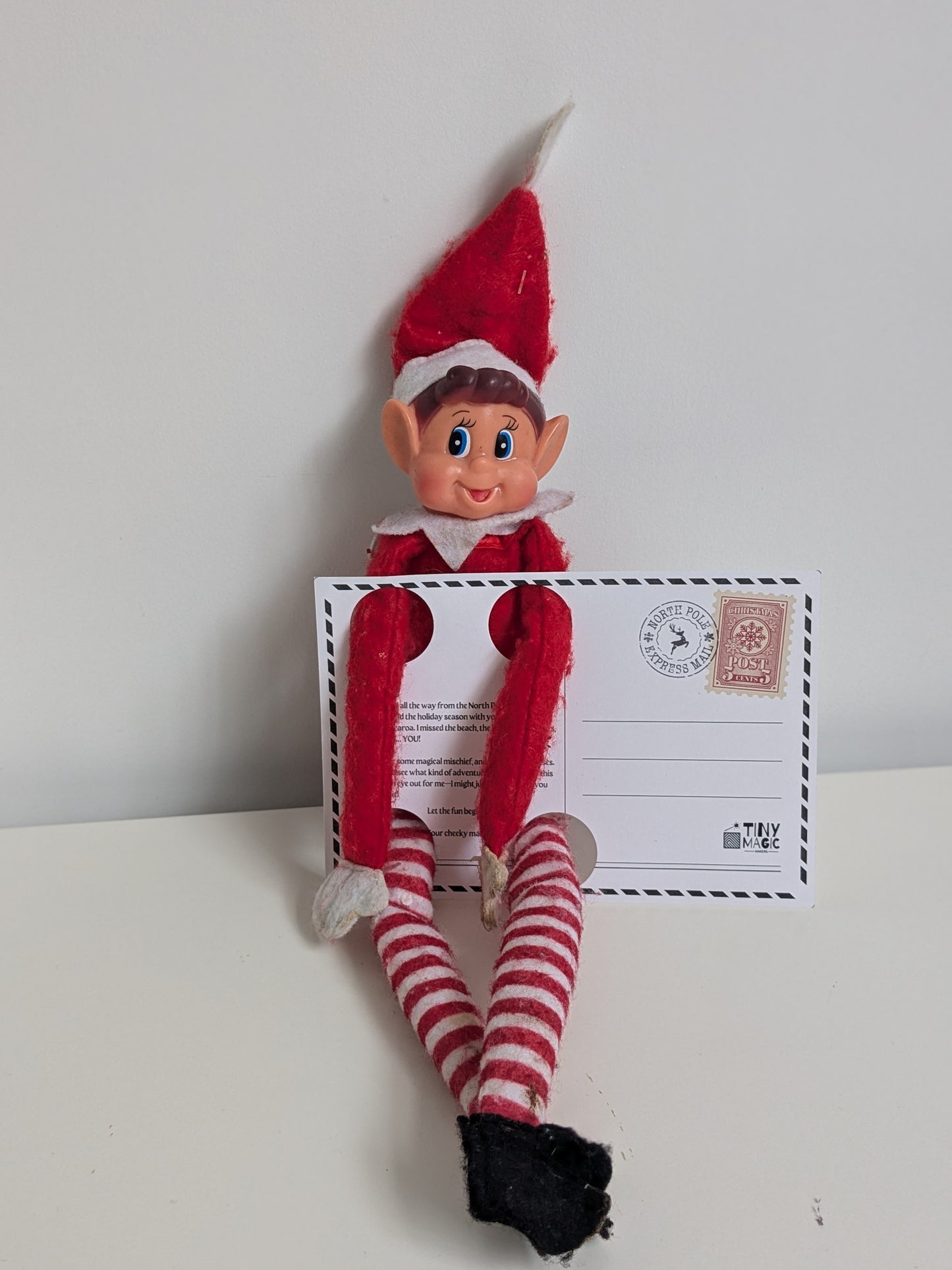 Elf Arrival Postcard – NZ Edition (Digital Download)