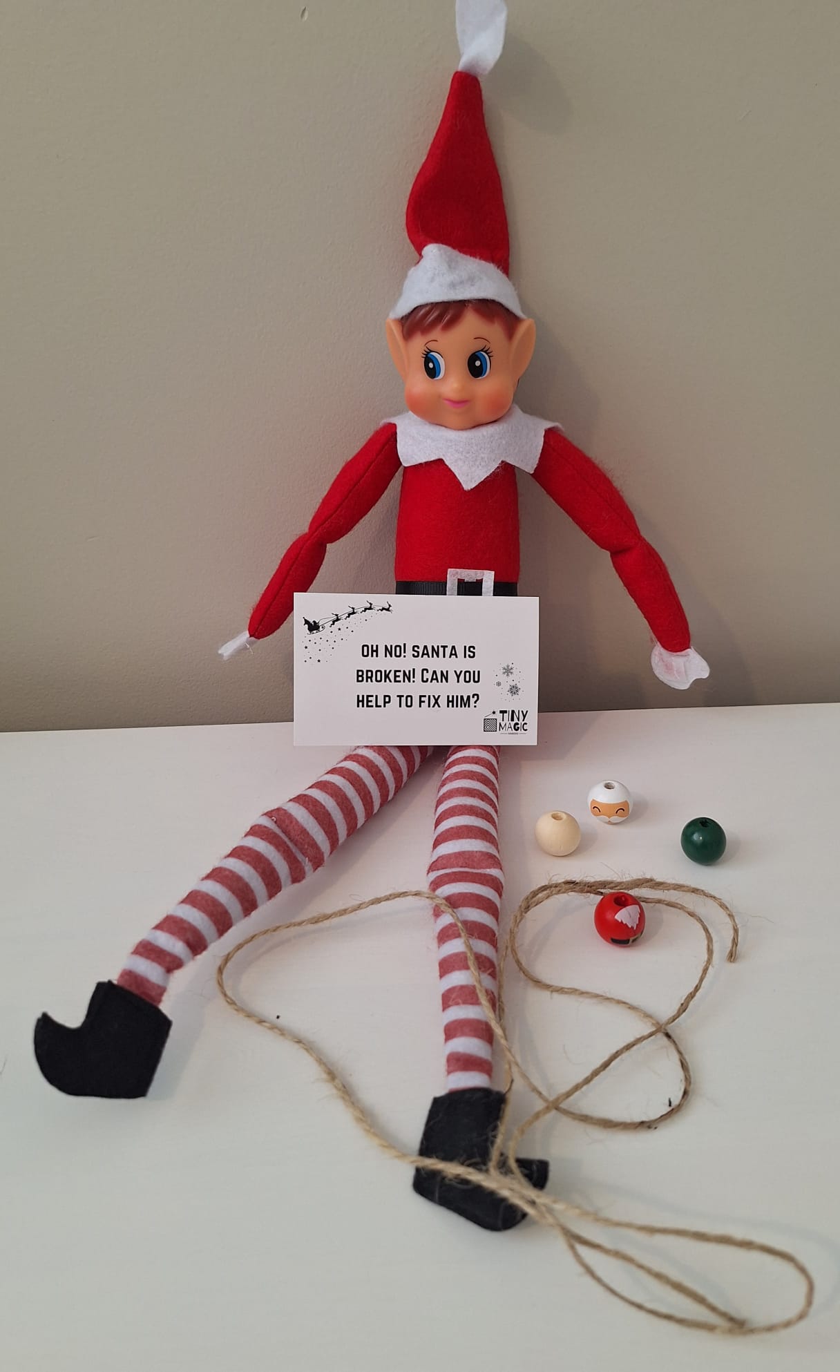 Broken Santa – Elf Puzzle Fun