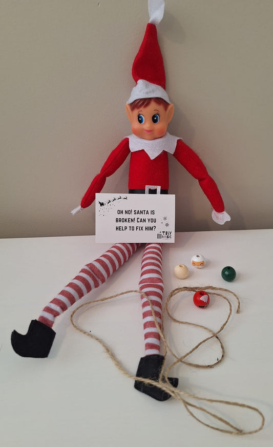 Broken Santa – Elf Puzzle Fun